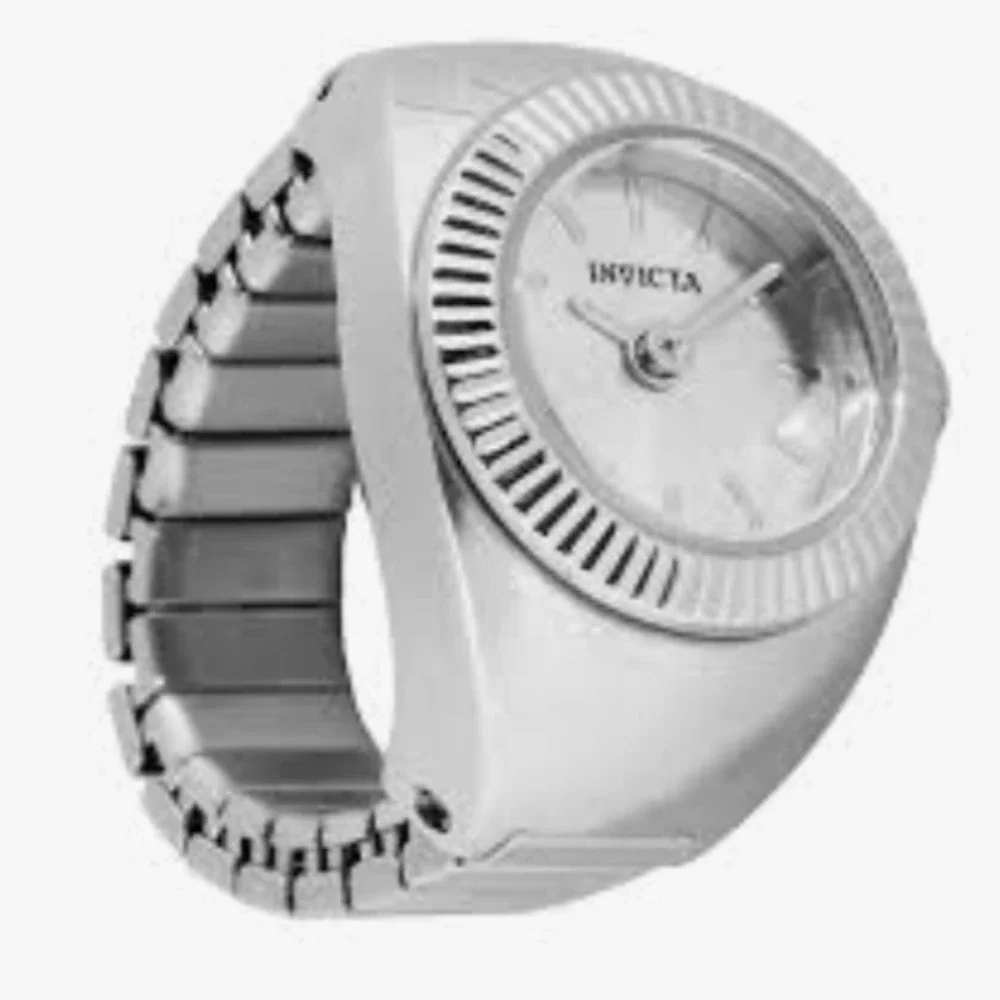 NEW Invicta Mini Angel Women's Ring Watch - 16.5mm, Steel (48946) #1078